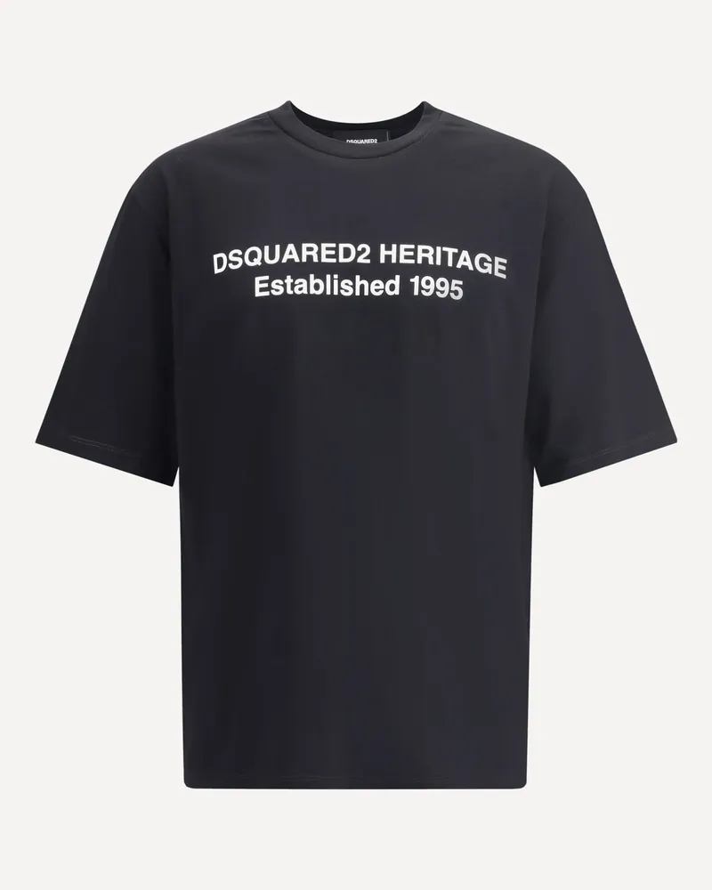 Dsquared2 Logoed T-Shirt Male Black