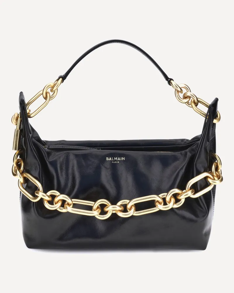 Balmain Sync Shoulder Bag Female Black