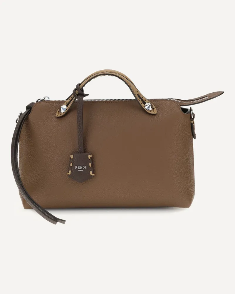Fendi By The Way Selleria Medium Shoulder Bag Female Brown