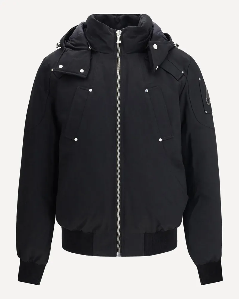 Moose Knuckles Original Ballistic Bomber Male Black