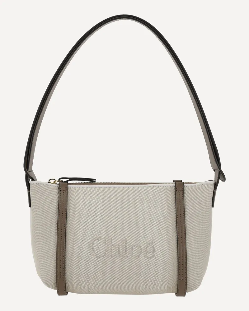 Chloé Carry Shoulder Bag Female Beige