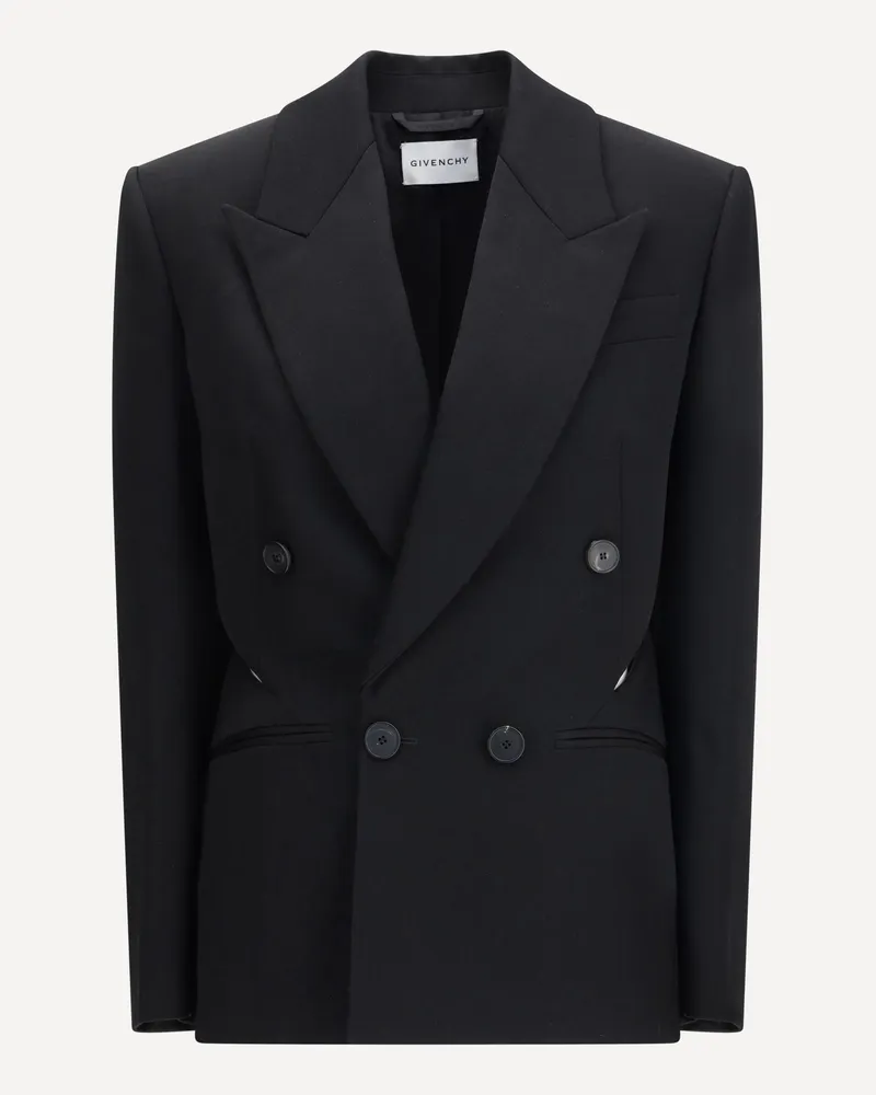Givenchy Cut-Out Jacket Female Black