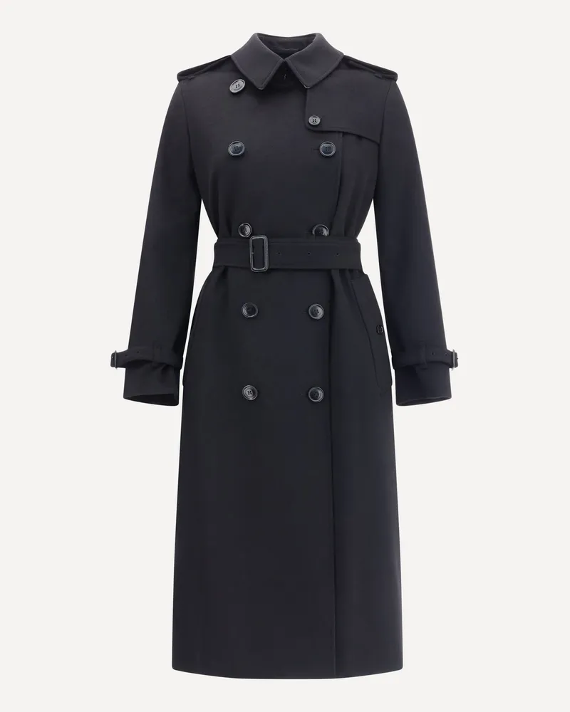 Burberry Kensington Coat Female Black