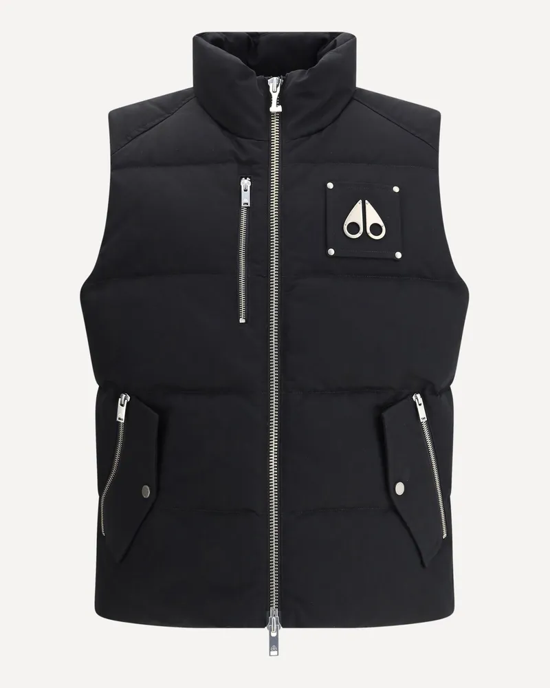Moose Knuckles Westmount Original Two-Tone Vest Male Black