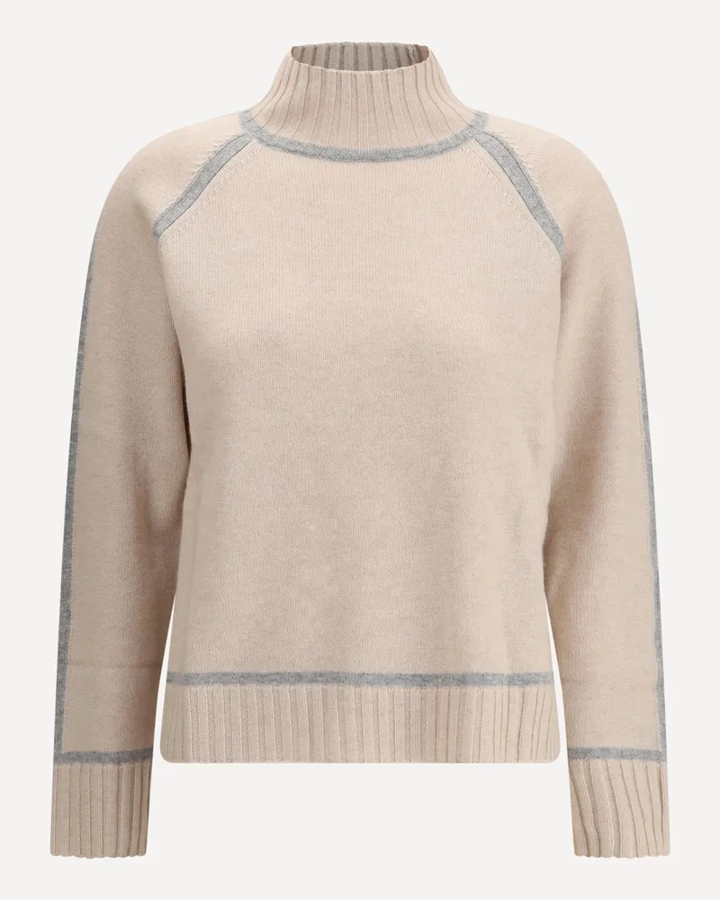 Max Mara Pescara Turtleneck Sweater Female Beige
