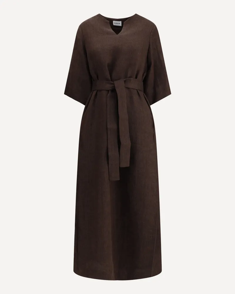 P.A.R.O.S.H. P. A.R. O.S. H. Betulla Long Dress Female Brown