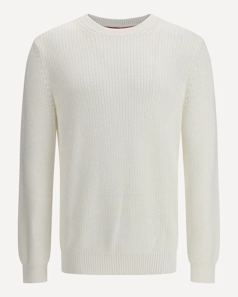 Brunello Cucinelli Half english rib Sweater Male White