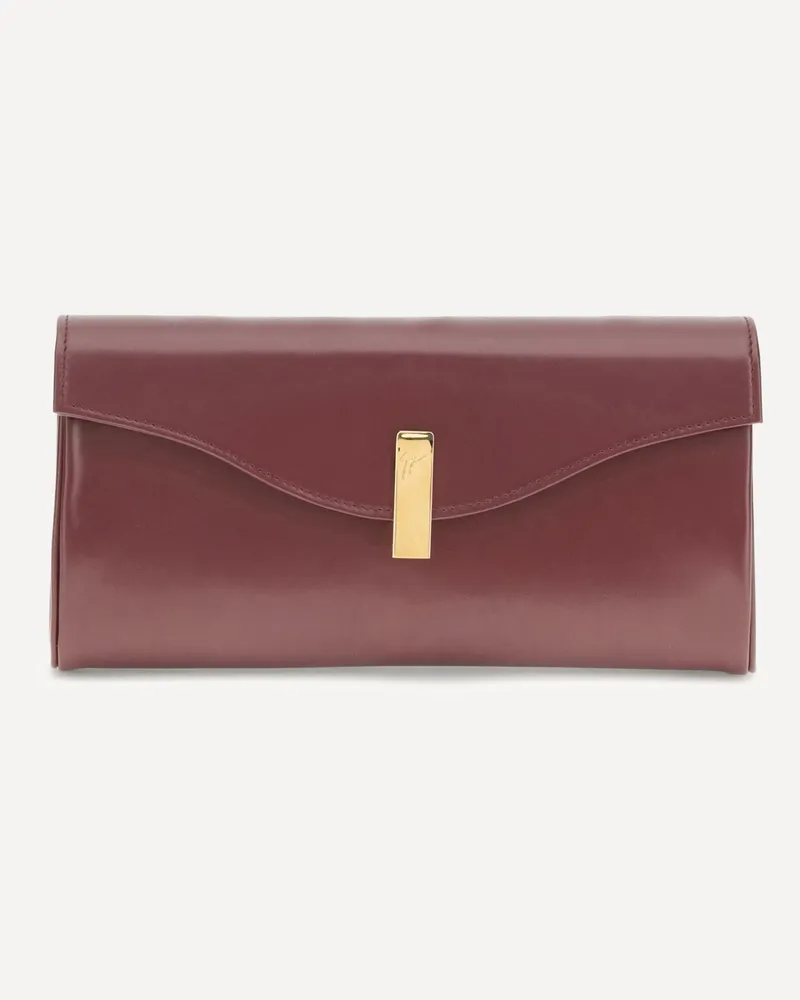 Giuseppe Zanotti Flutie Clutch Bag Female Brown