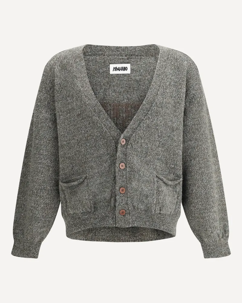 Magliano Wool Cardigan Male Grey