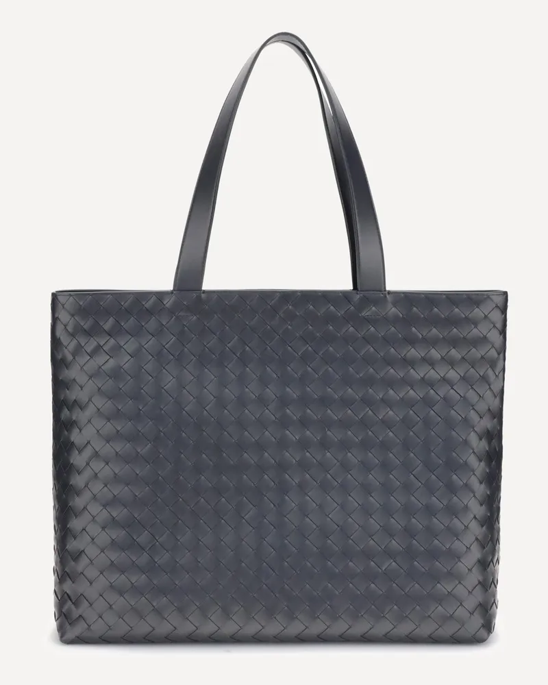 Bottega Veneta Leather Shoulder Bag Male Blue