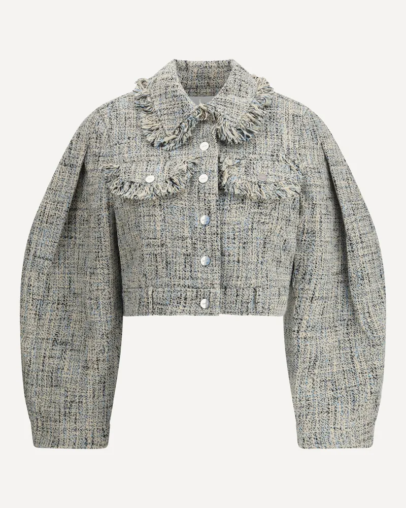 Ganni Summer Jacket Female Multicolour