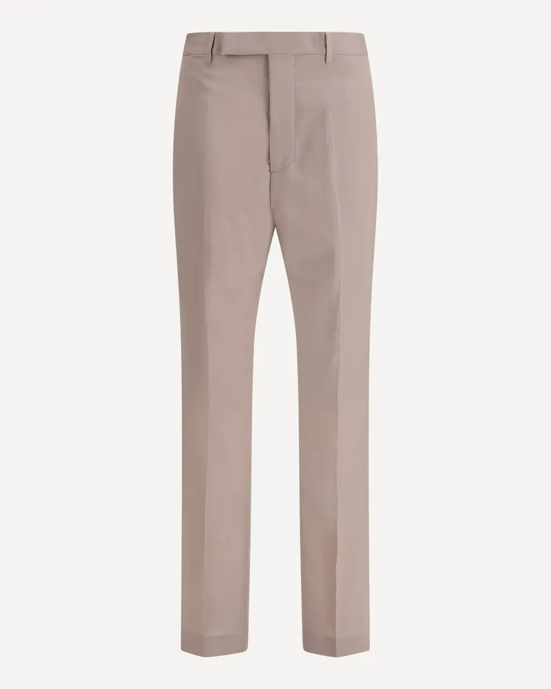 Rick Owens Wool Pants Female Beige