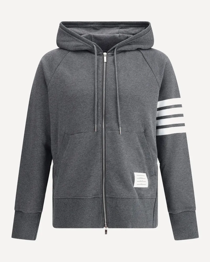 Thom Browne Hoodie Male Grey