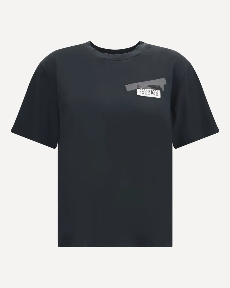 Maison Margiela Cotton T-Shirt Female Black