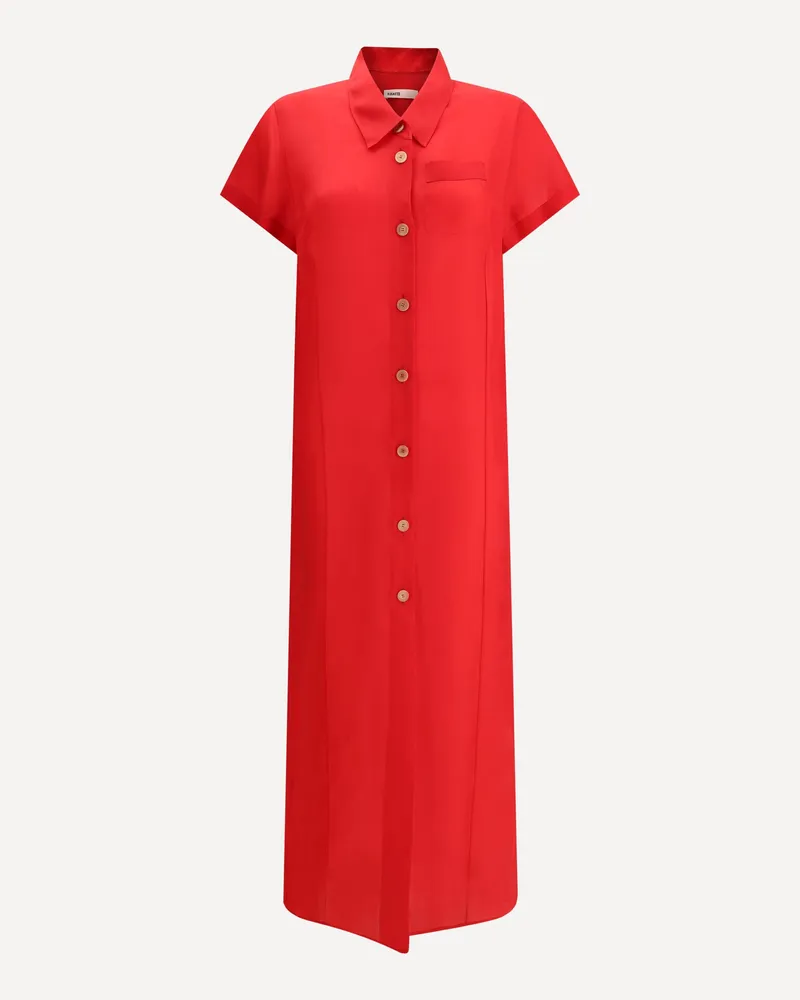 KHAITE Effy Dress Female Red