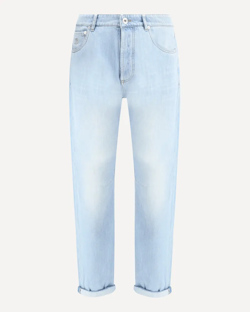 Brunello Cucinelli Straight Jeans Male Light