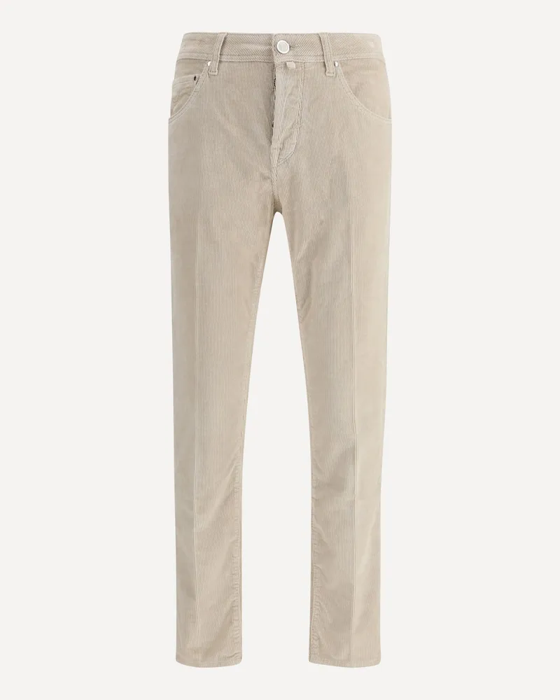 Jacob Cohën Corduroy Pants Male Grey