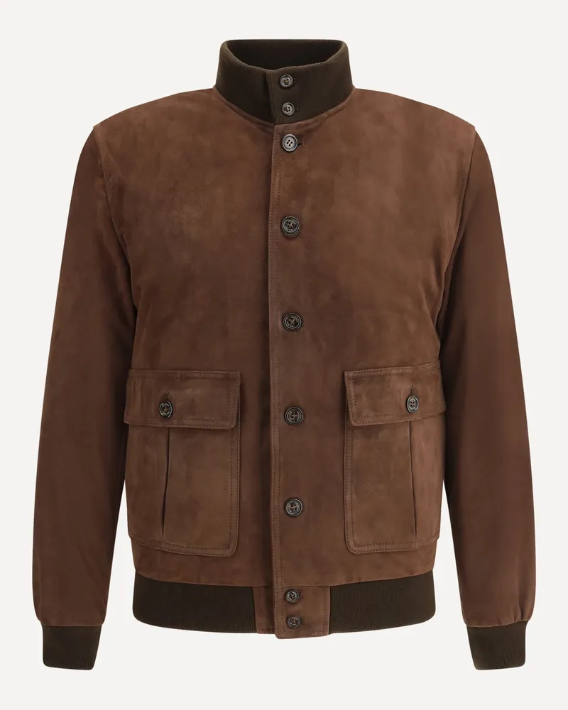Valstar Leather Jacket Male Brown