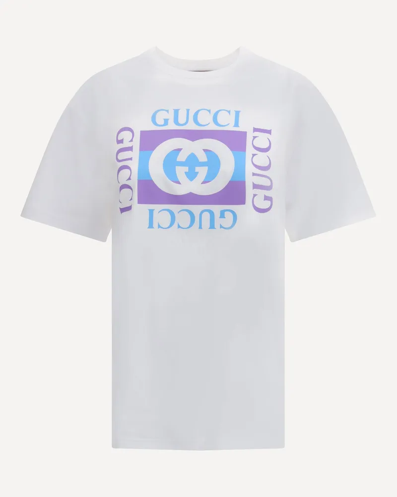 Gucci Logo T-Shirt Female White