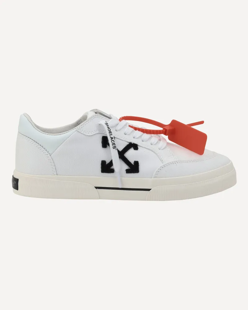 OFF-WHITE New Low Vulcanized Sneakers Male White