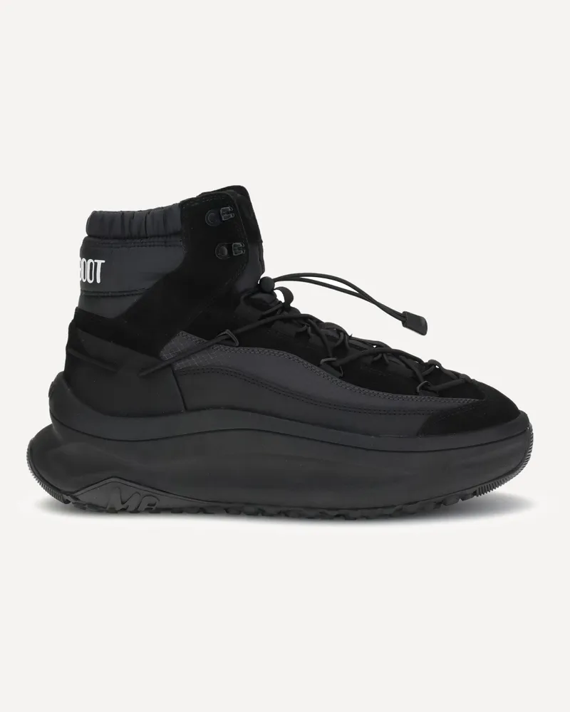 Moon Boot Moon247 Xlace Sneakers Male Black