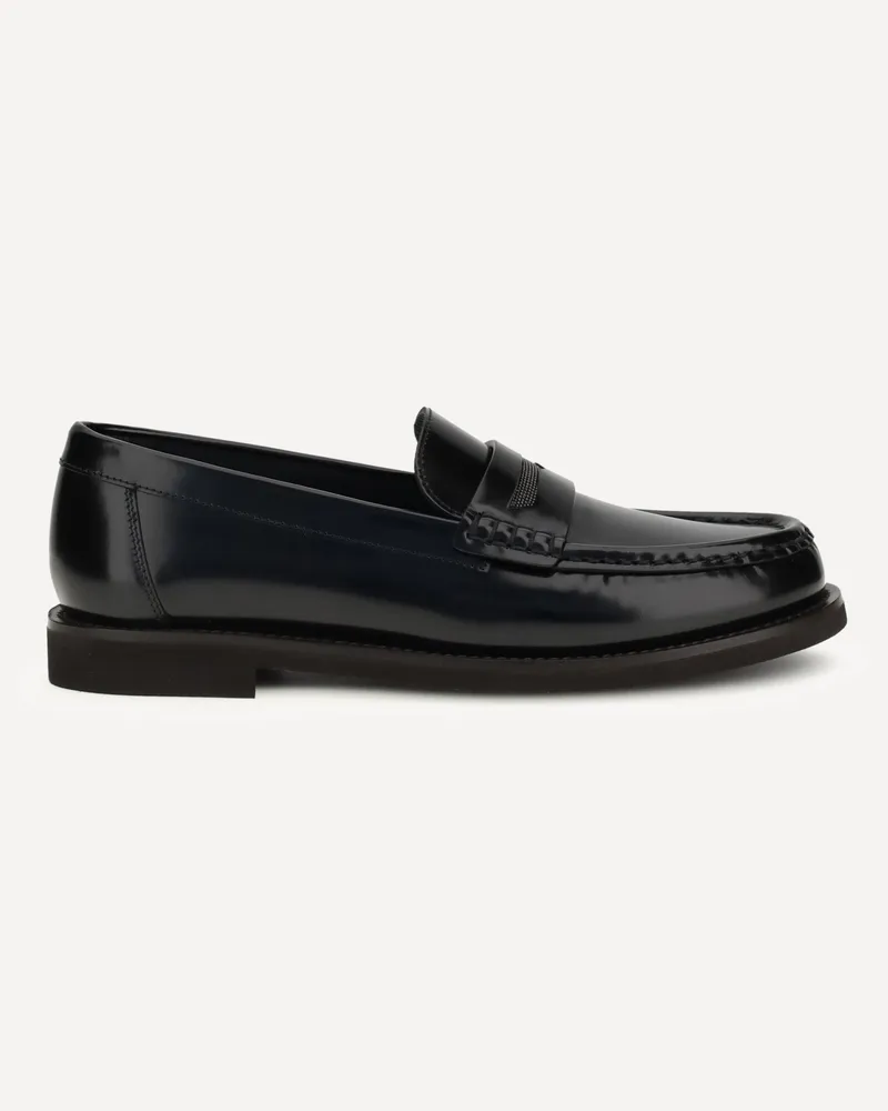 Brunello Cucinelli Loafers with jewel decoration Female Black