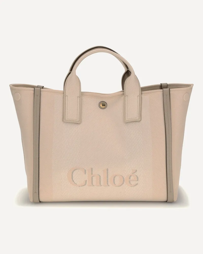 Chloé Carry Handbag Female Beige