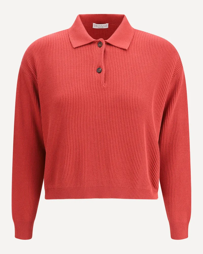 Brunello Cucinelli Knit Sweater Female Red