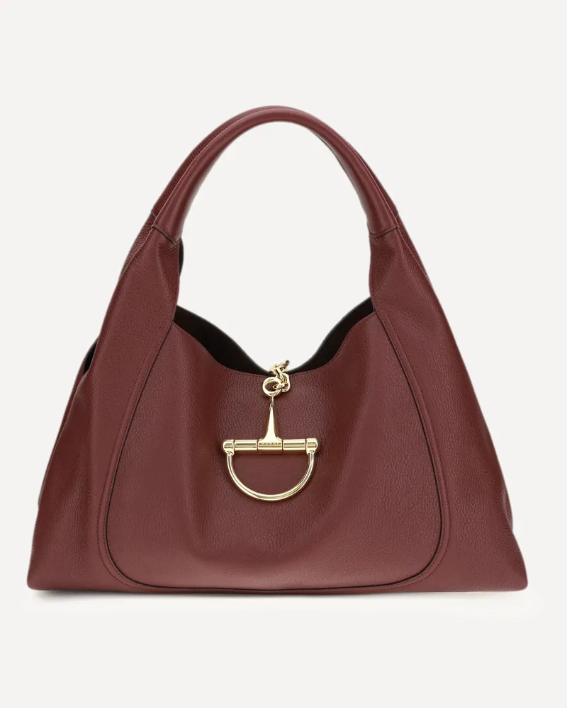 Gucci Softbit maxi Shoulder Bag Female Bordeaux