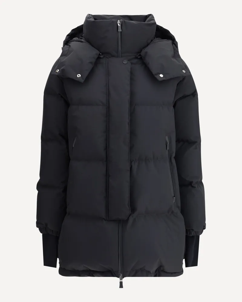 Herno Hooded Down Jacket Female Black