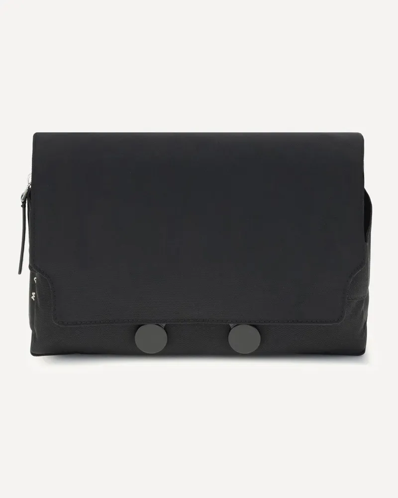 Marni Cityscape Fanny Pack Male Black