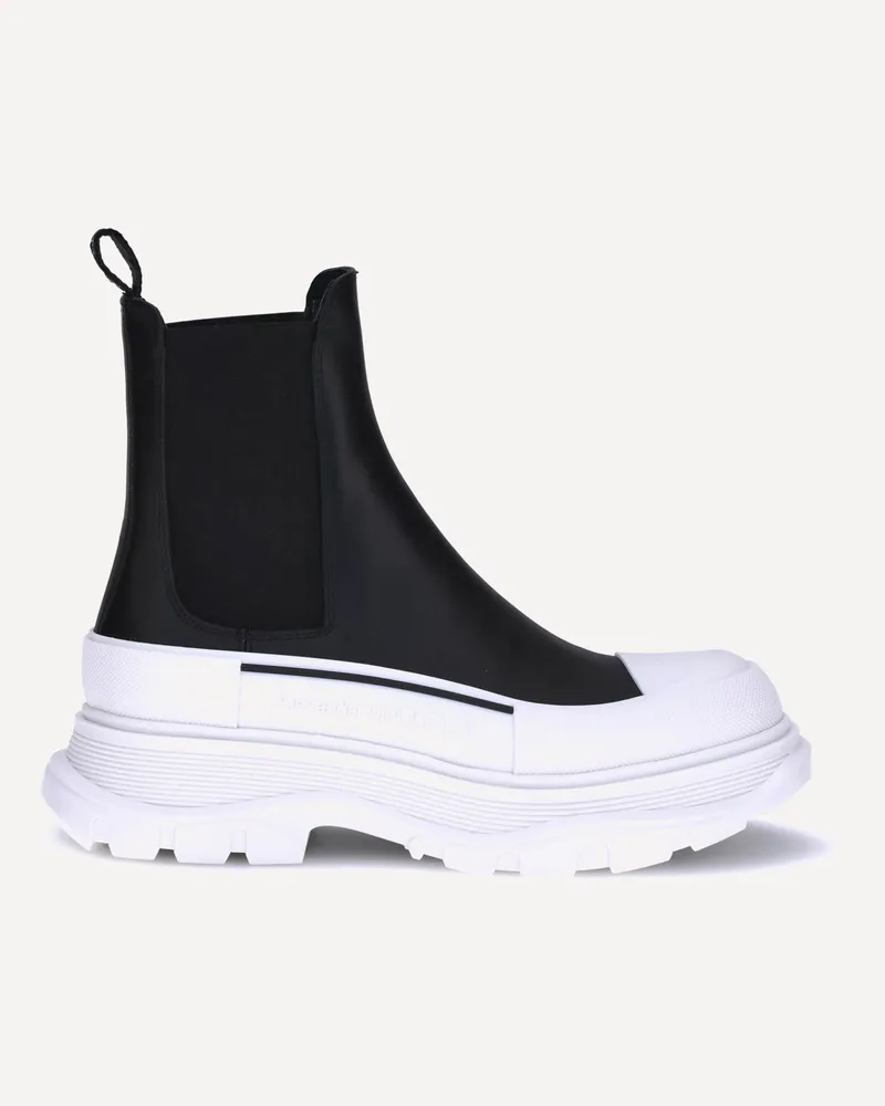 Alexander McQueen Chelsea Ankle Boots Female Black