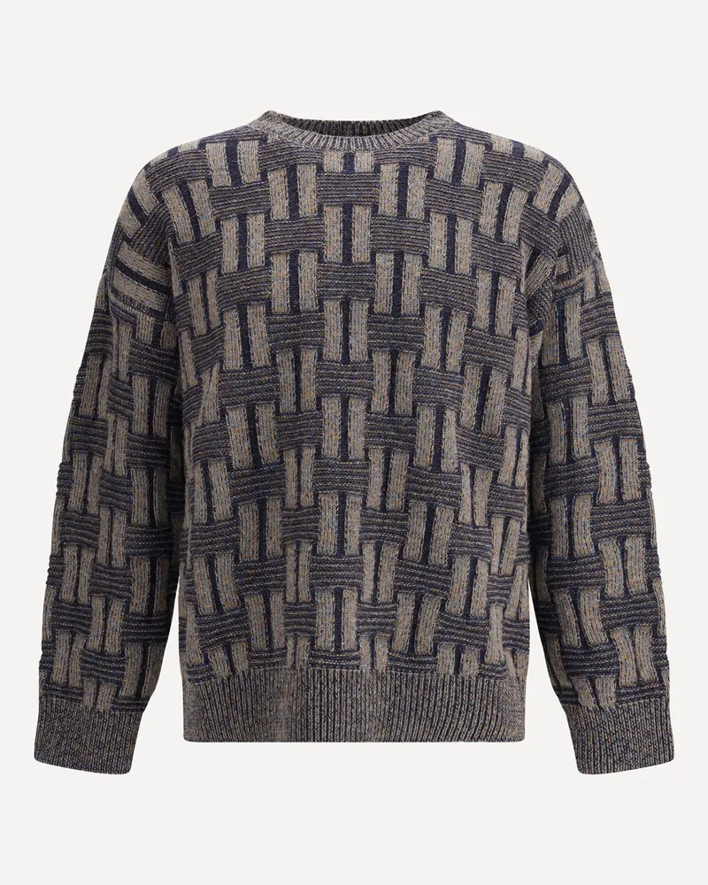 Giorgio Armani Crewneck Sweater Male Multicolour