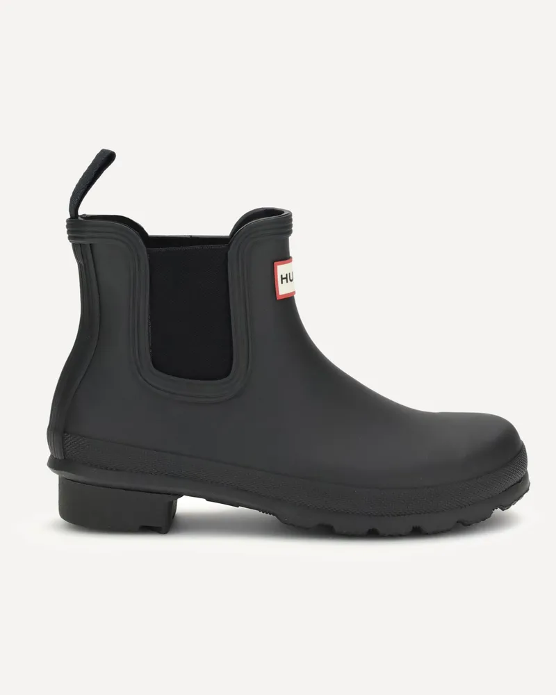 Hunter Original Chelsea Rubber Booties Female Black