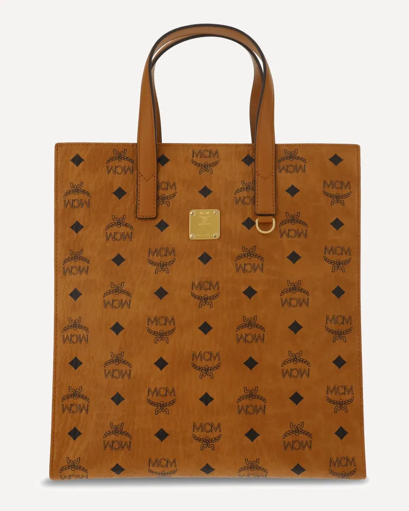 MCM Tote Bag Female Brown