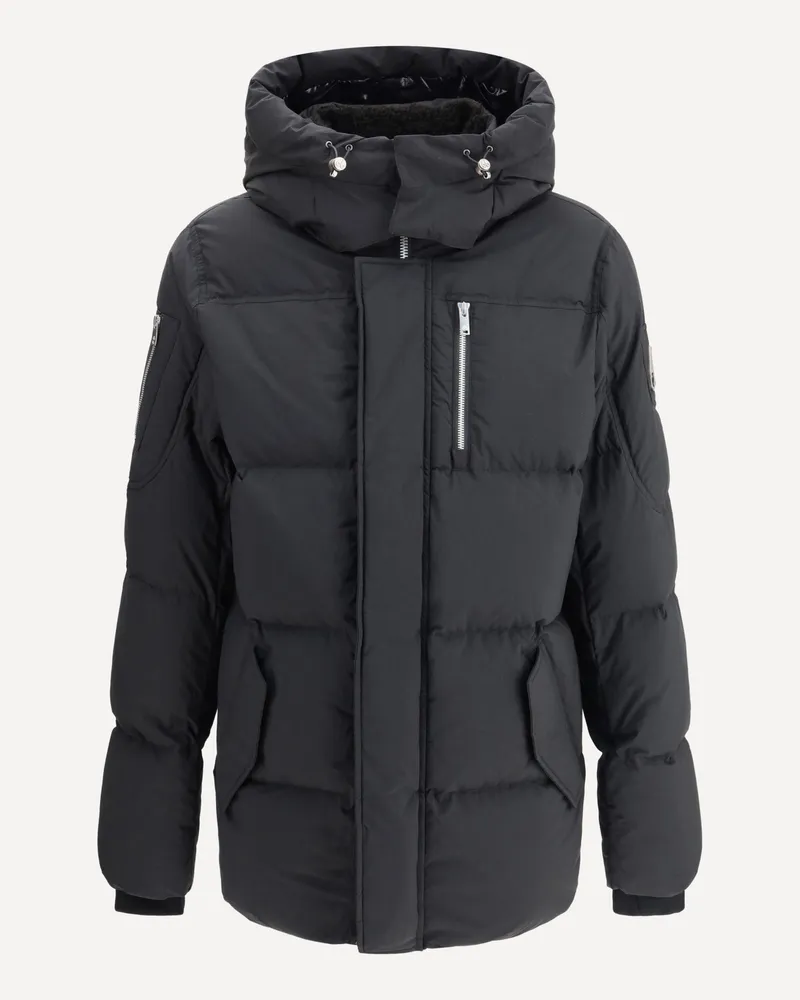 Moose Knuckles Everest 3q Down Jacket Male Black