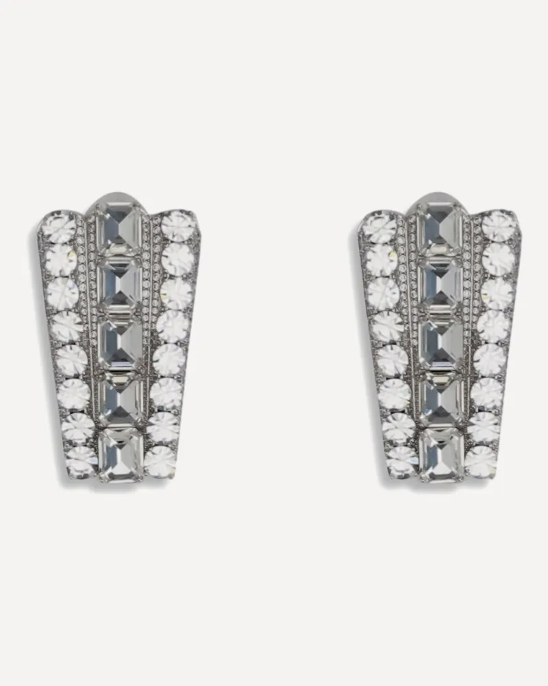 Self-Portrait Pendant Earrings Female Silver