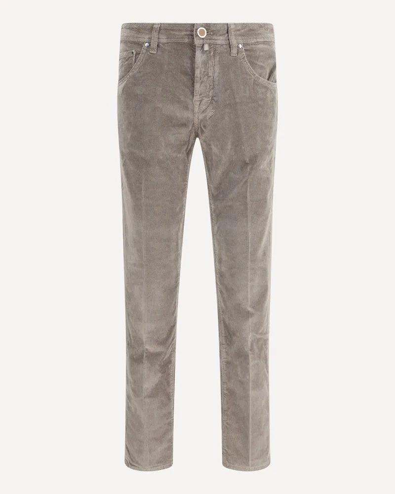 Jacob Cohën Corduroy Pants Male Grey