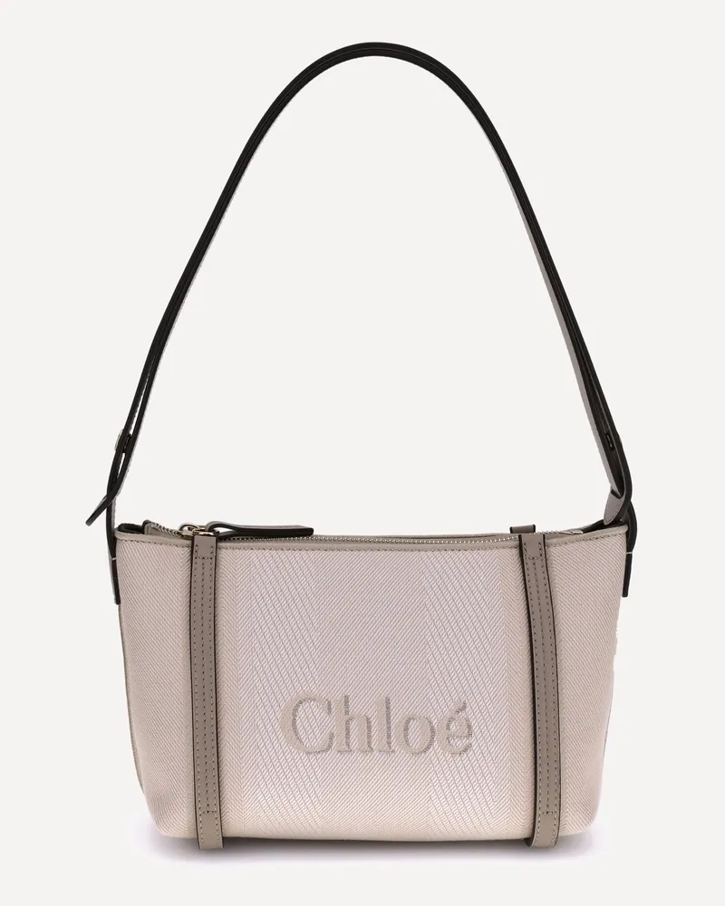 Chloé Carry Shoulder Bag Female Cream
