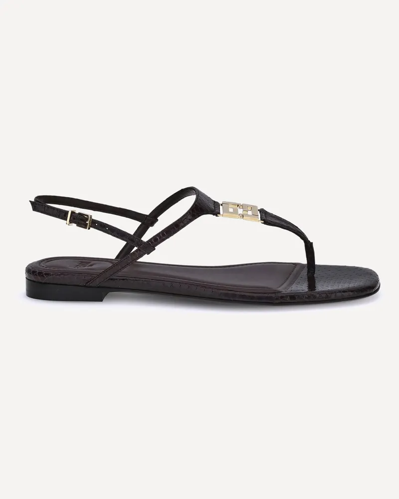 Fendi FFold Sandals Female Purple