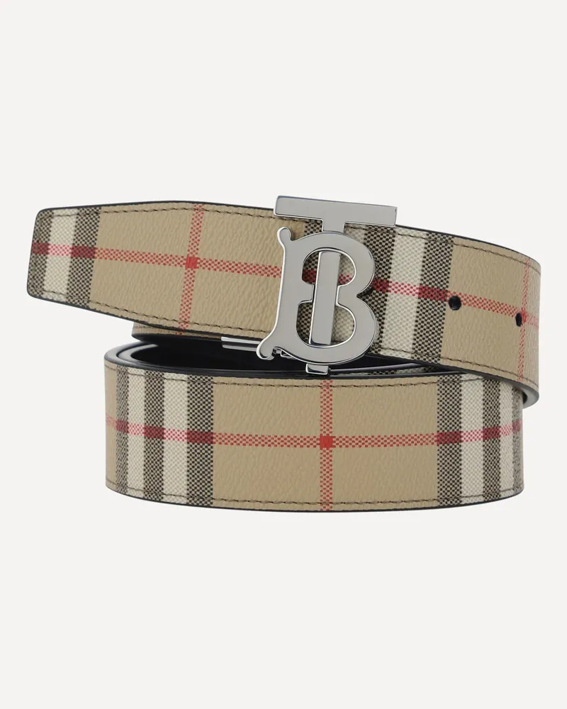 Burberry Archivio Check reversible Belt Male Multicolour