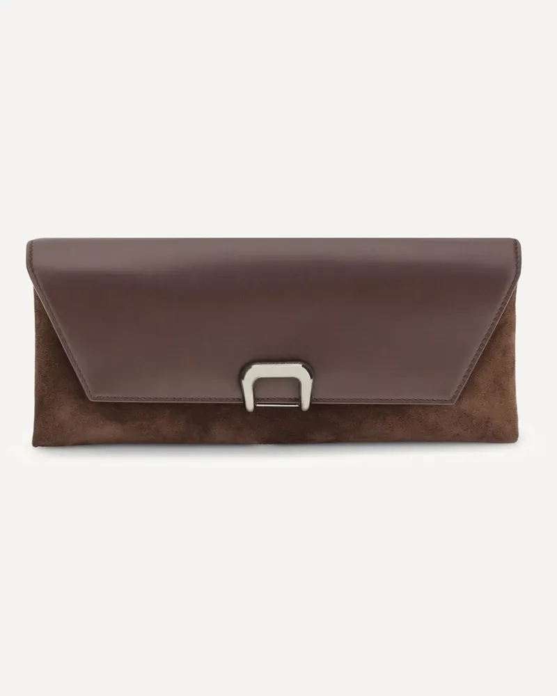 Brunello Cucinelli Sartorial Pochette Female Bordeaux