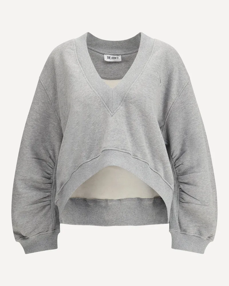 ATTICO Oversized Sweatshirt Female Grey