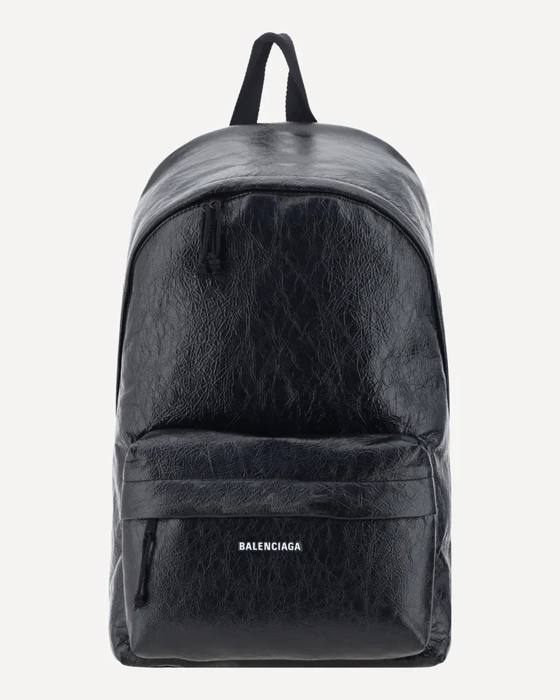 Balenciaga Explorer Backpack Male Black