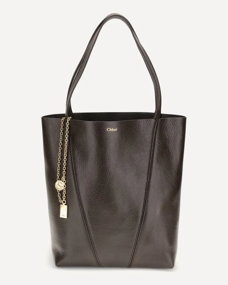 Chloé Spin Shoulder Bag Female Brown