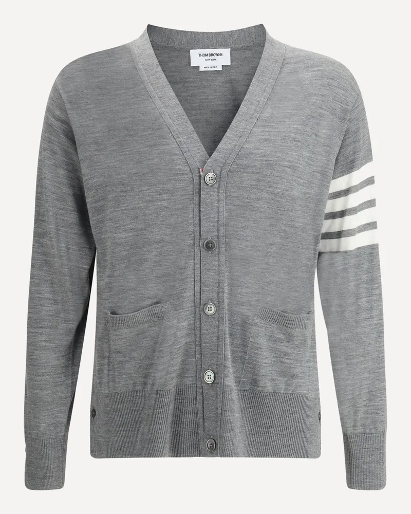 Thom Browne Cardigan Male Grey