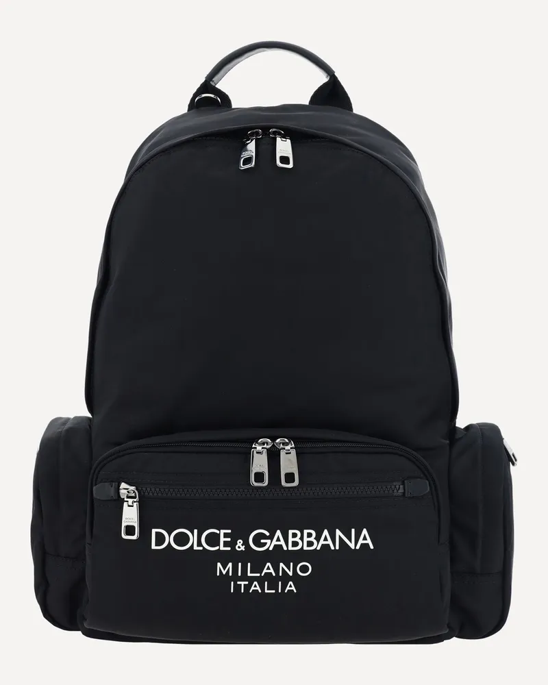 Dolce & Gabbana Backpack Male Black