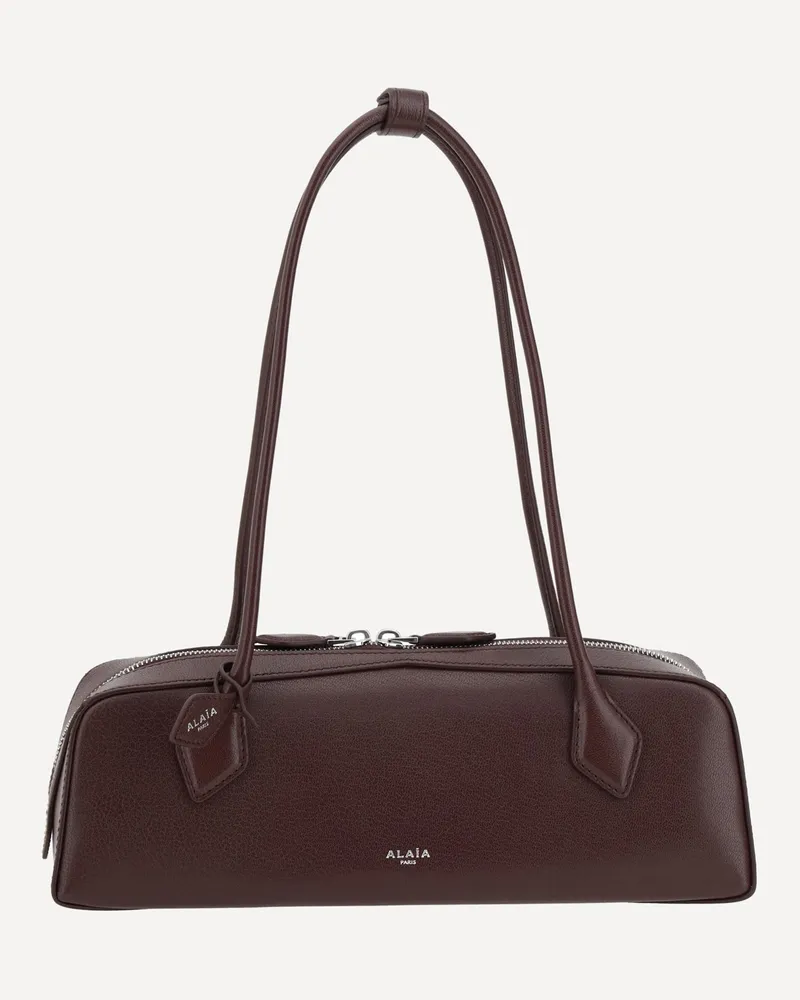Alaïa Le Teckel Shoulder Bag Female Bordeaux