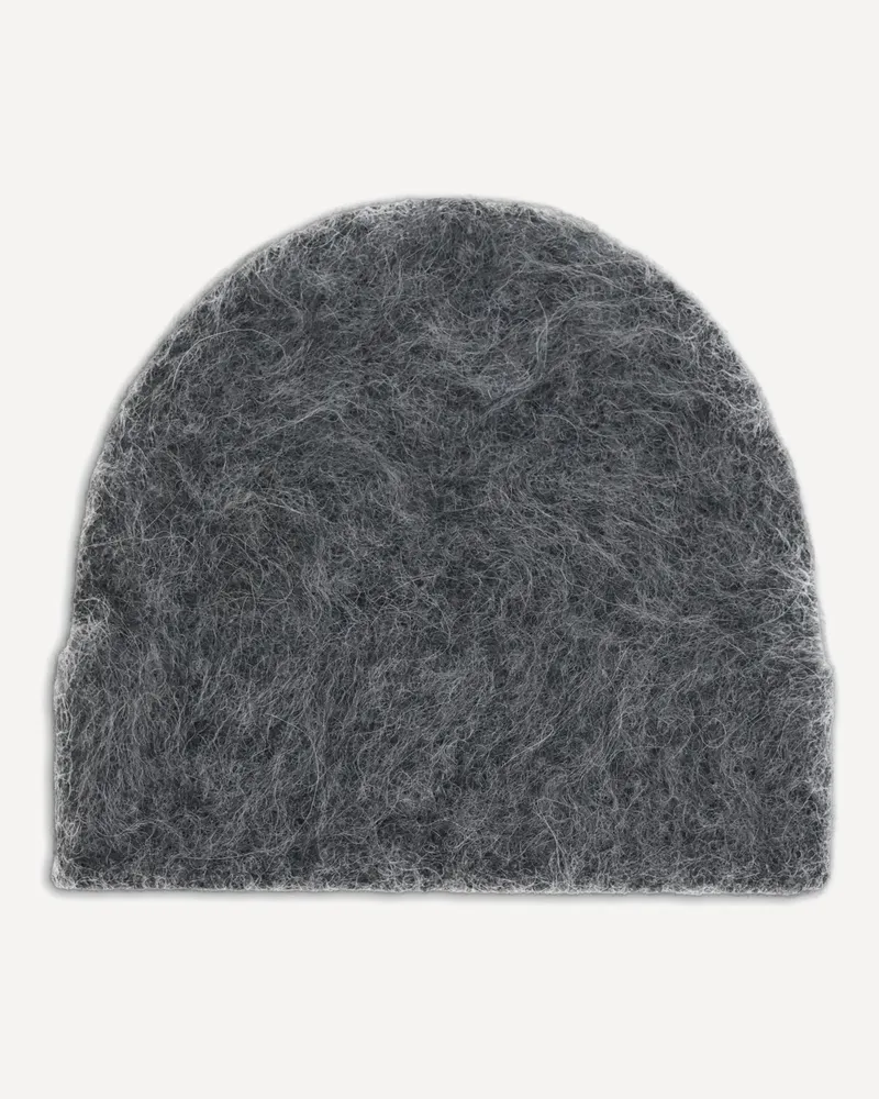 Séfr Fuzzy beanie Hat Male Grey