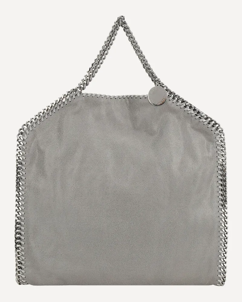Stella McCartney Falabella Fold Over Tote Handbag Female Grey